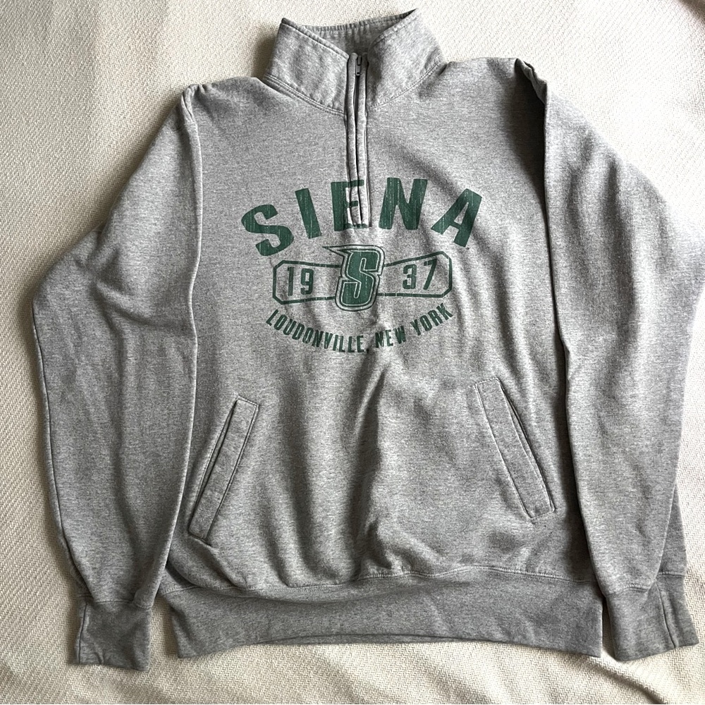 Siena College Champion Quarter Zip Sweatshirt